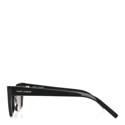 Saint Laurent Acetate Mica Cat Eye Sunglasses SL 276 Black 3 of 10