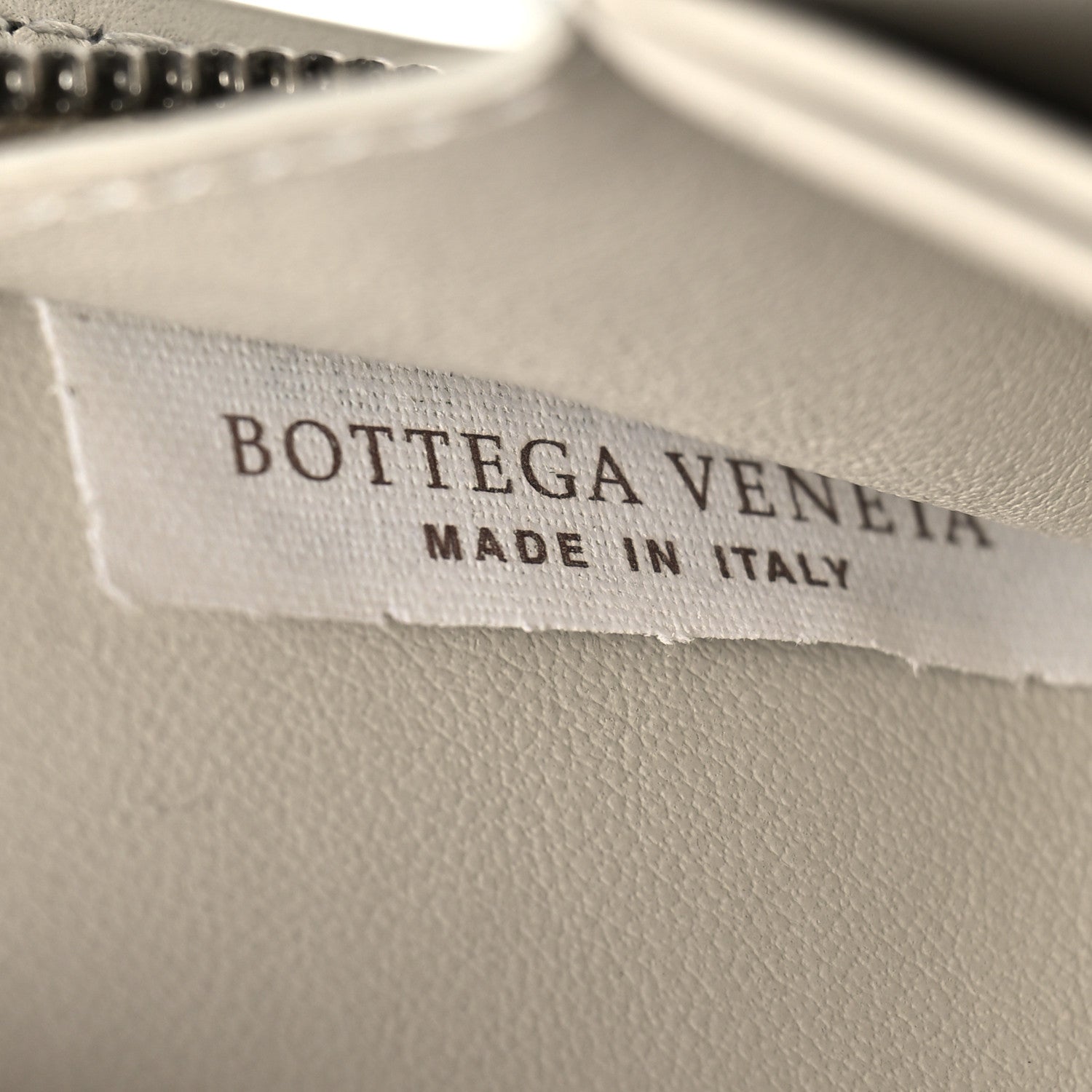 Bottega Veneta Nappa Intrecciato Zip Wallet White 7 of 11