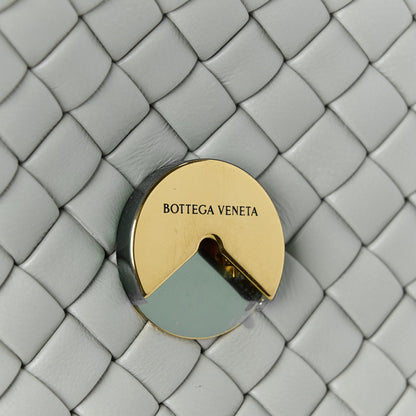 Bottega Veneta Nappa Intrecciato Patti Top Handle Bag Agate Grey 9 of 13