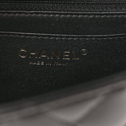 Chanel Lambskin Quilted Mini Rectangular Flap Black 6 of 11