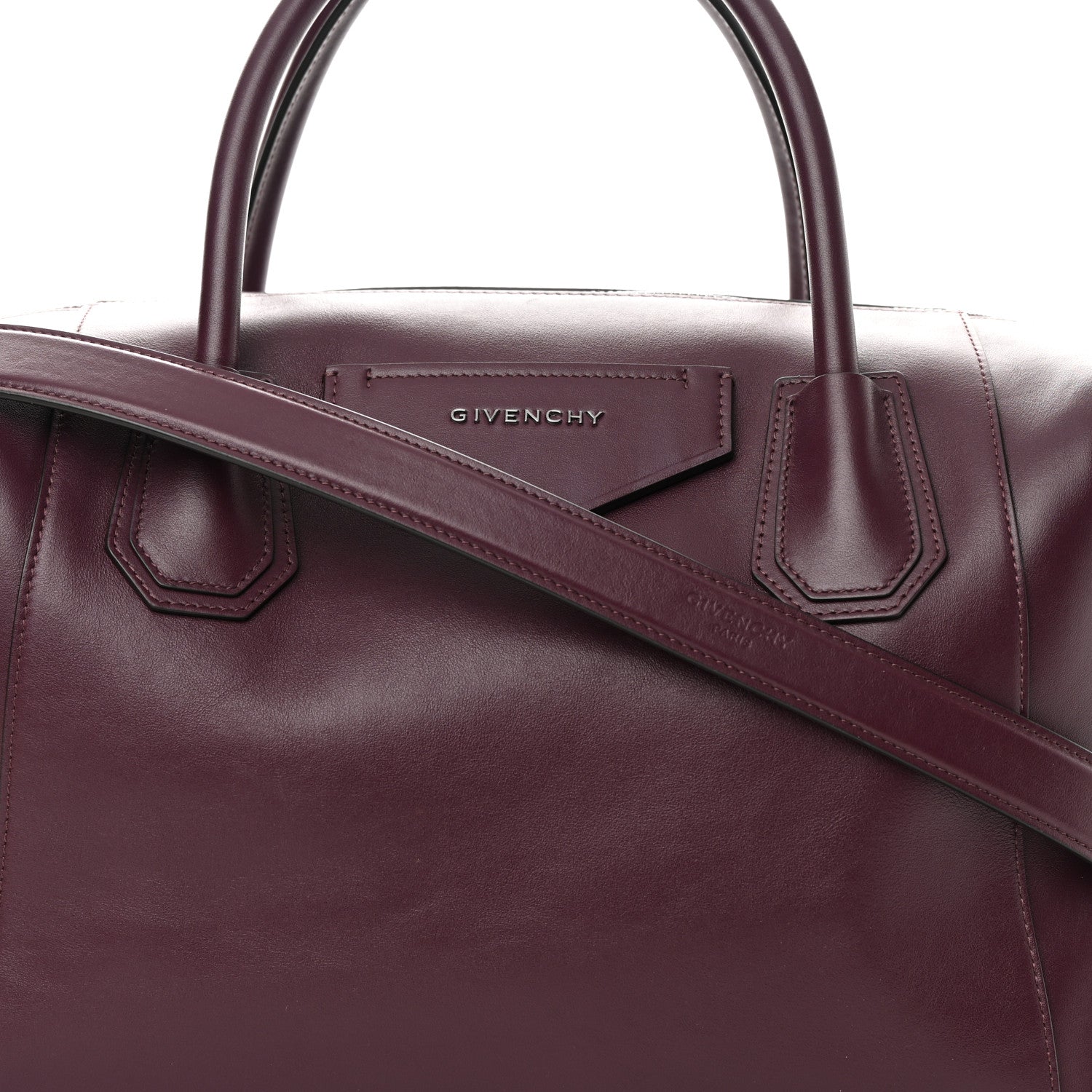 Givenchy Smooth Calfskin Medium Soft Antigona Aubergine 8 of 13