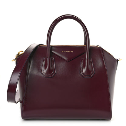 Givenchy Shiny Lord Calfskin Small Antigona Medium Oxblood Red 1 of 8