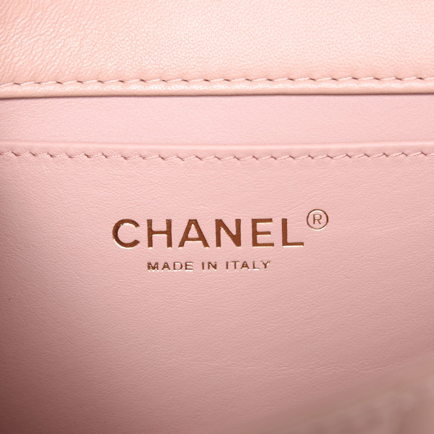 Lambskin Quilted Fantasy Pearl Flap Nude