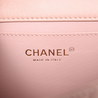 Chanel Lambskin Quilted Fantasy Pearl Flap Nude 8 of 9