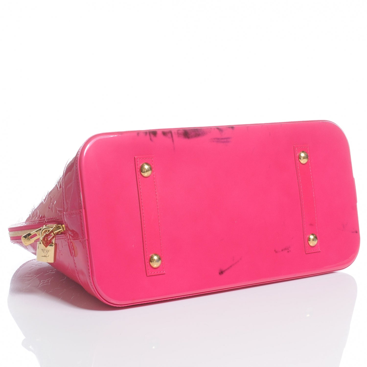 Louis Vuitton Vernis Alma GM Rose Pop 4 of 9