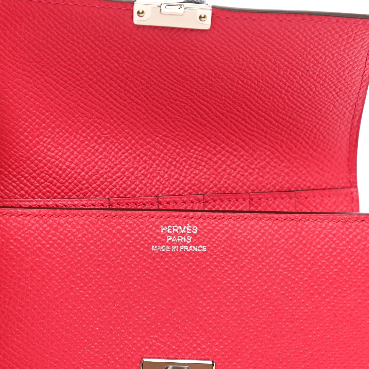 Hermes Epsom Clic 12 Wallet Rose Extreme 6 of 8