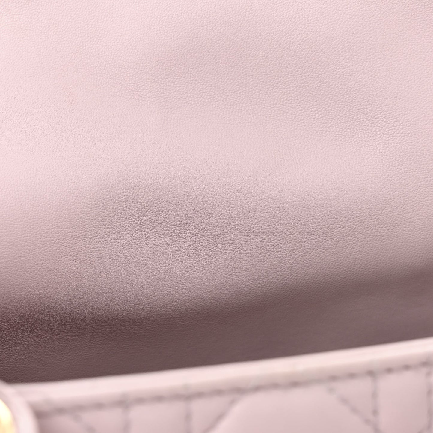 Lambskin Cannage Small My ABCDior Lady Dior Light Pink