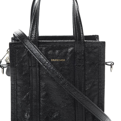 Balenciaga Agneau XXS Bazar Shopper Tote Black 8 of 11