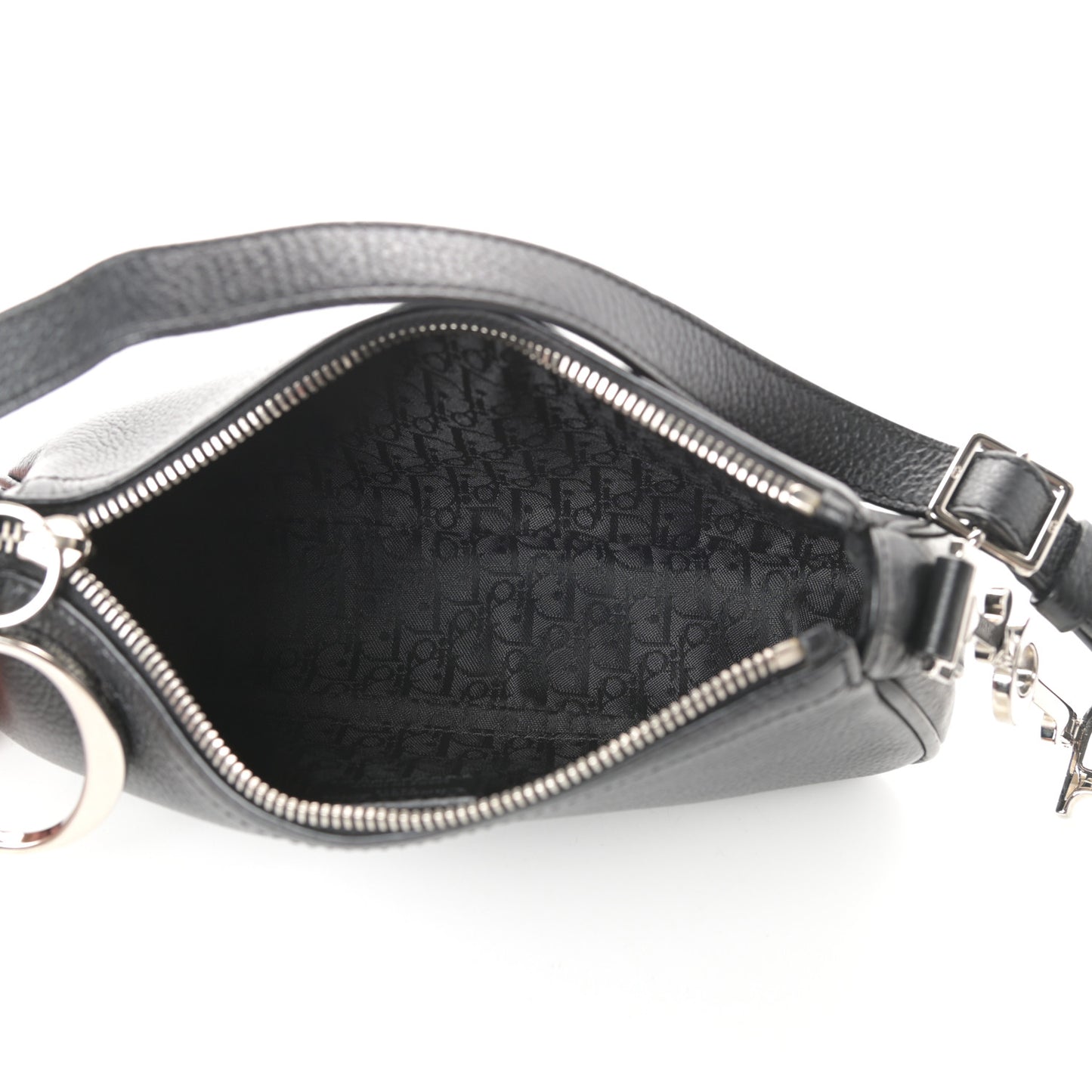 Calfskin Shoulder Bag Black