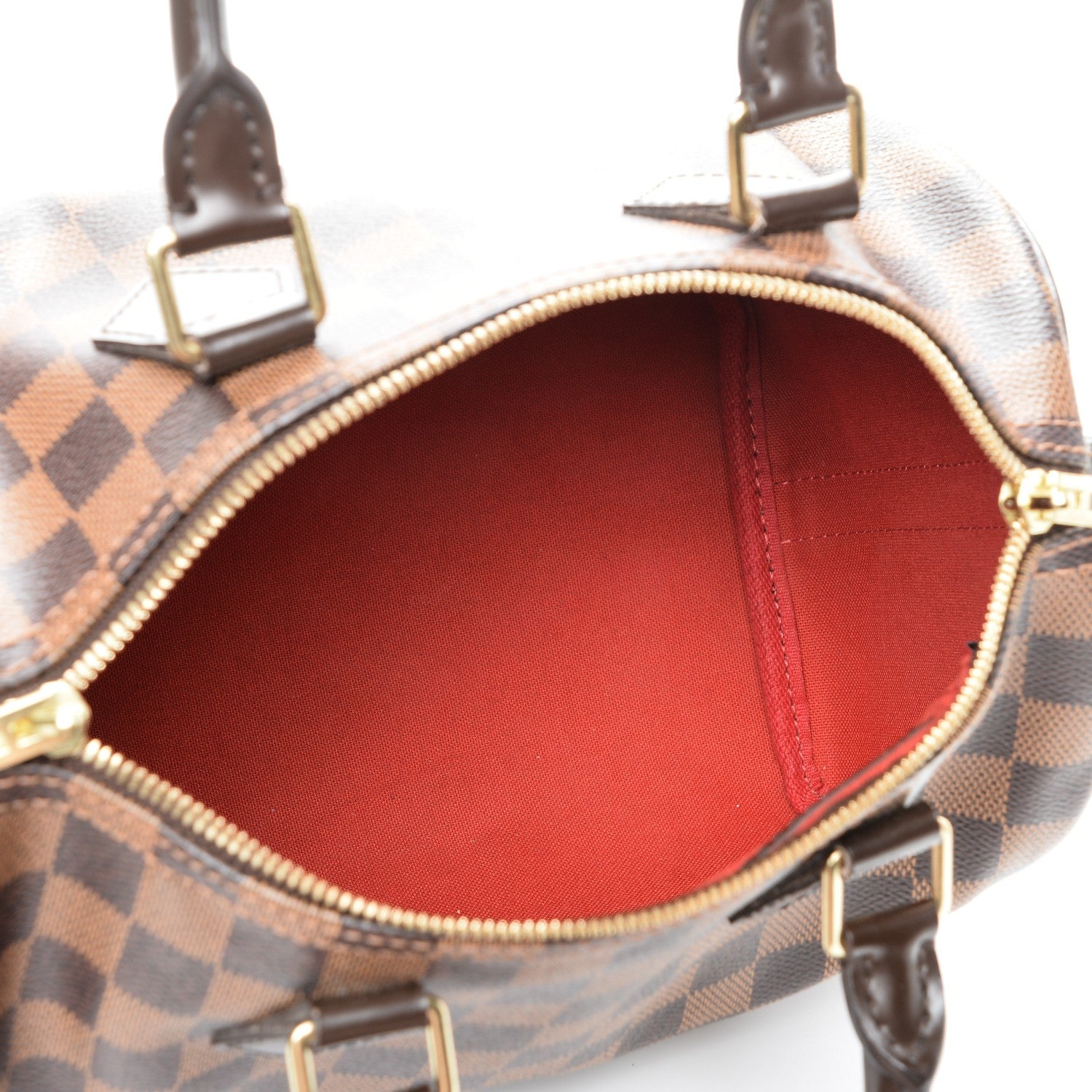 Louis Vuitton Damier Ebene Speedy Bandouliere 25 5 of 6