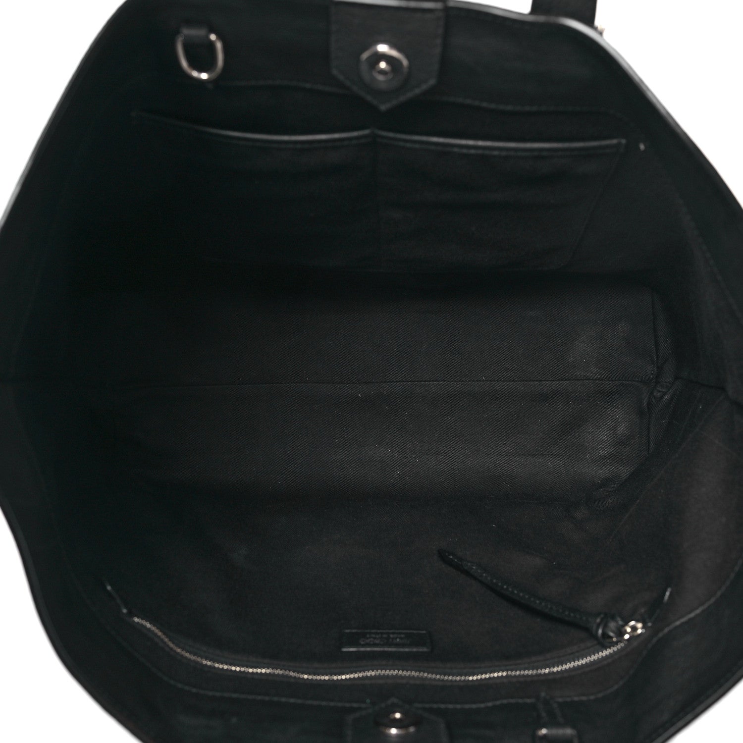 Jimmy Choo Calfskin Crystal Cheri Tote Black 5 of 11
