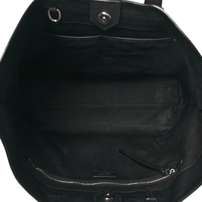 Jimmy Choo Calfskin Crystal Cheri Tote Black 5 of 11