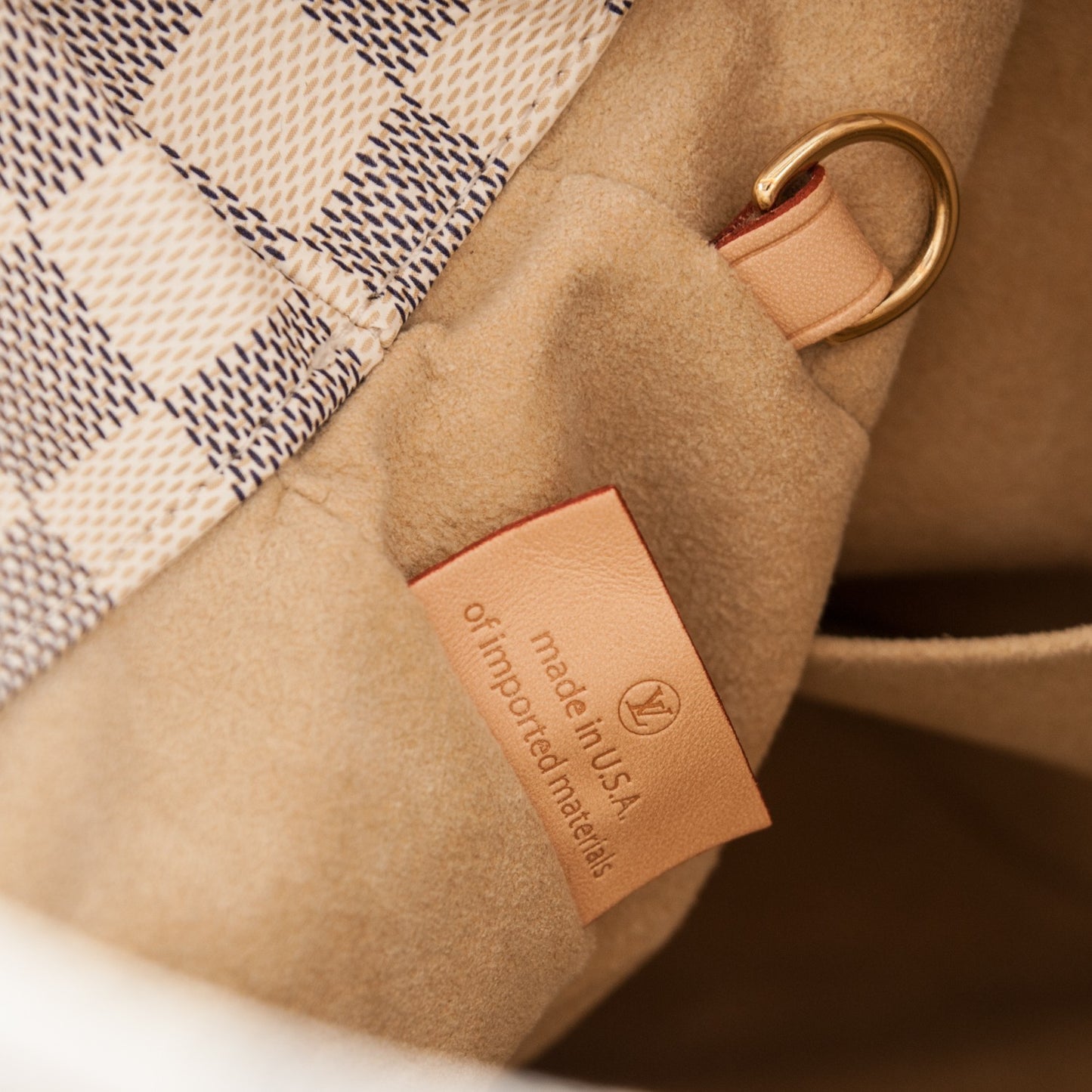 Damier Azur Artsy MM