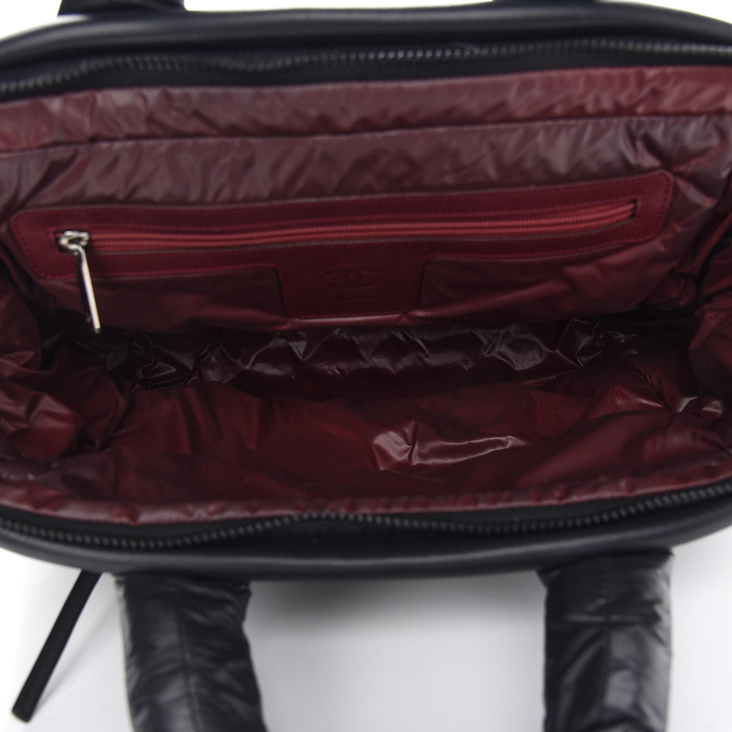 Chanel Nylon Quilted Medium Coco Cocoon Tote Black 5 of 12