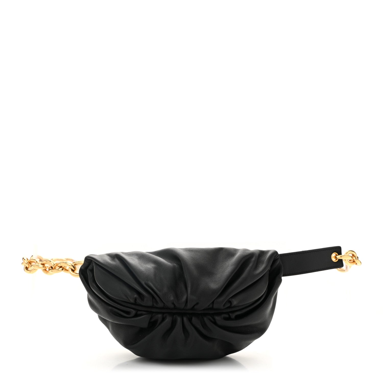 Bottega Veneta Nappa The Belt Chain Pouch Black 1 of 10