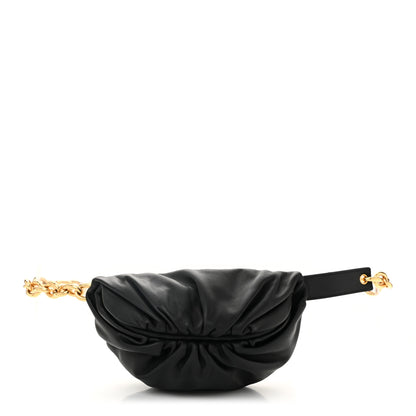 Bottega Veneta Nappa The Belt Chain Pouch Black 1 of 10