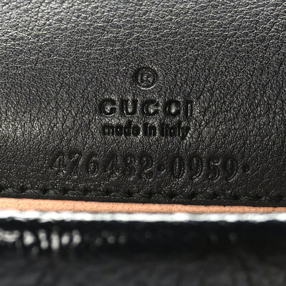 Gucci Velvet GG Monogram Super Mini Dionysus Shoulder Bag Blue Beige Black 6 of 8