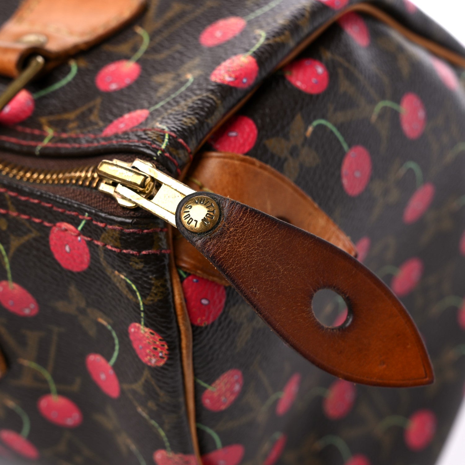 Louis Vuitton Monogram Cerises Speedy 25 18 of 26