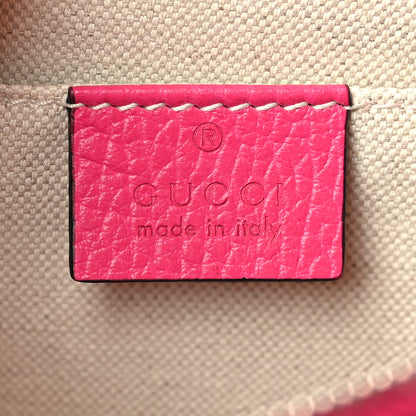 Gucci Dollar Calfskin Crystal Web Medium Dionysus Bamboo Top Handle Bag Box Pink Black Diamond 6 of 10