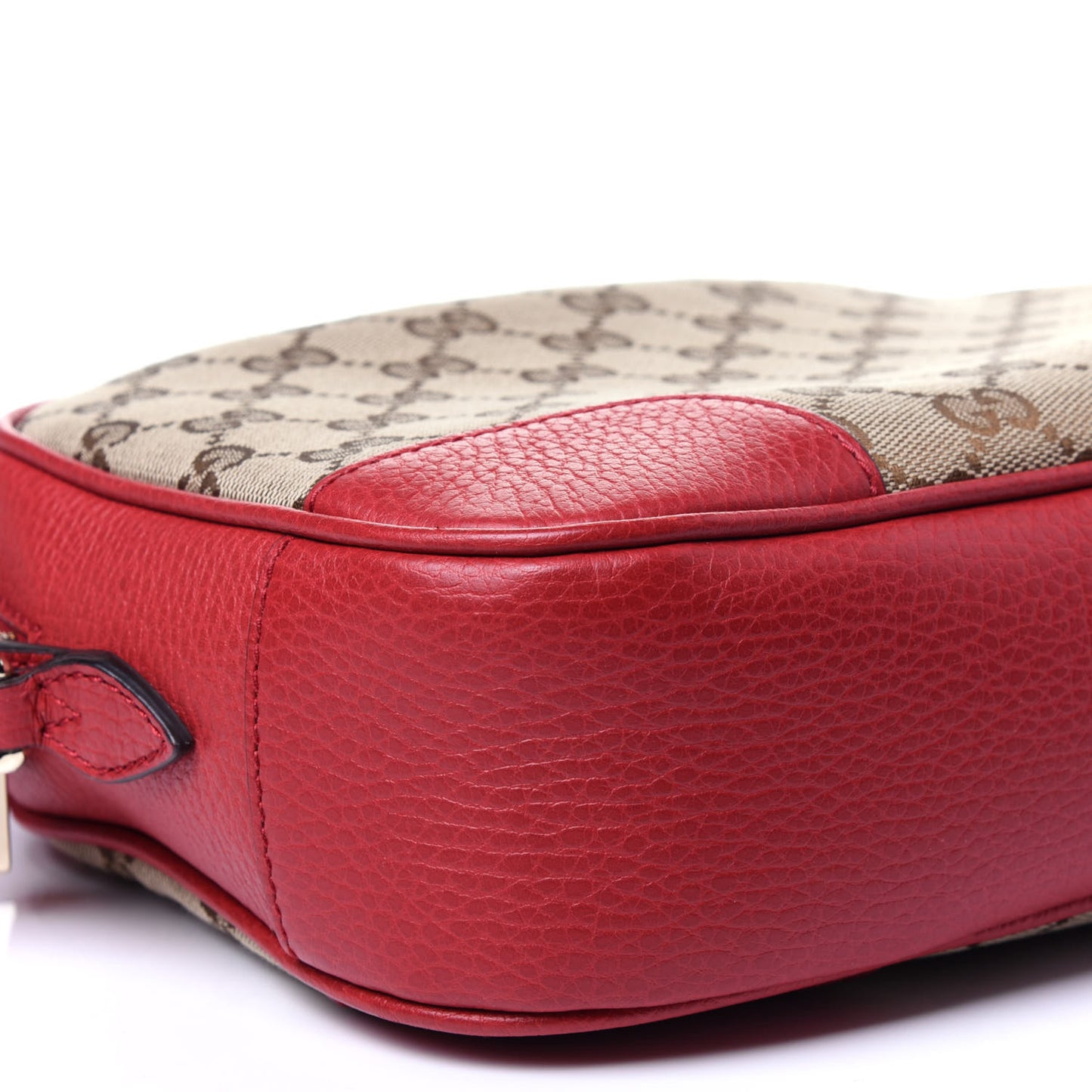 Monogram Mini Bree Messenger Bag Red