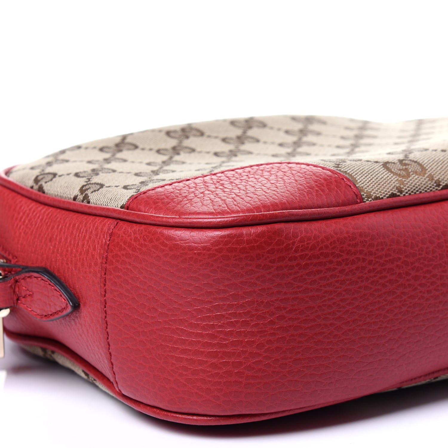 Gucci Monogram Mini Bree Messenger Bag Red 6 of 10