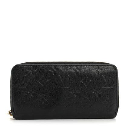 Louis Vuitton Empreinte Zippy Wallet Black 1 of 20