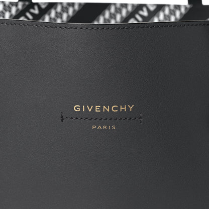 Givenchy Smooth Calfskin Wing Shopper Tote Grey White 7 of 15