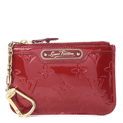 Louis Vuitton Vernis Key Pouch Pomme D'Amour 1 of 12