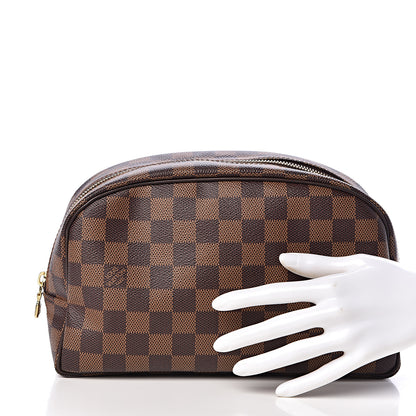 Louis Vuitton Damier Ebene Toiletry Bag 25 2 of 7