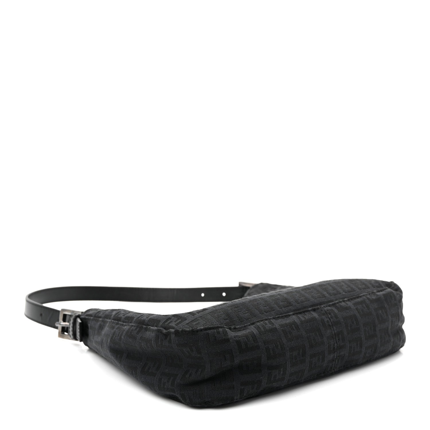 Fendi Zucchino Small Hobo Black 4 of 11