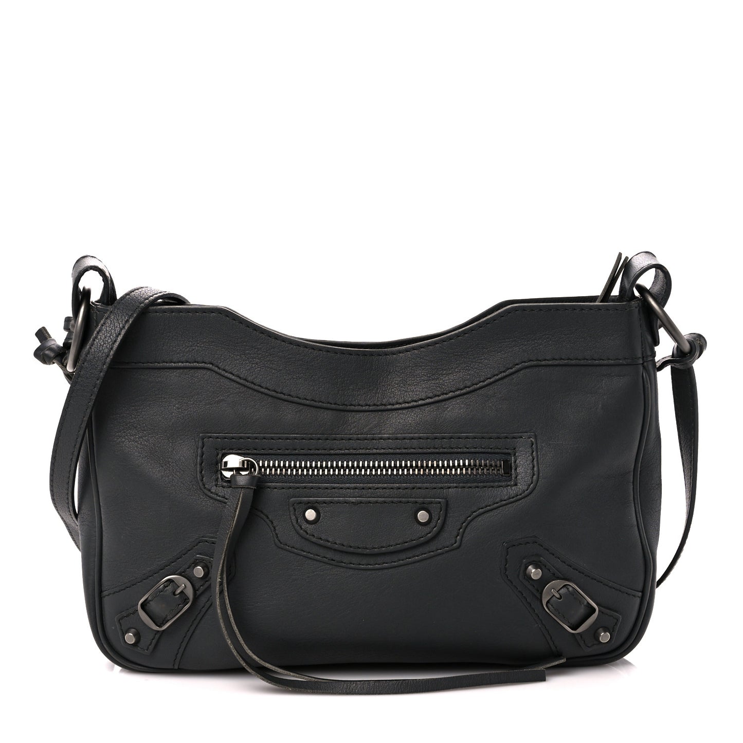 Veau Soyeux Classic Hardware Hip Gris Fossile