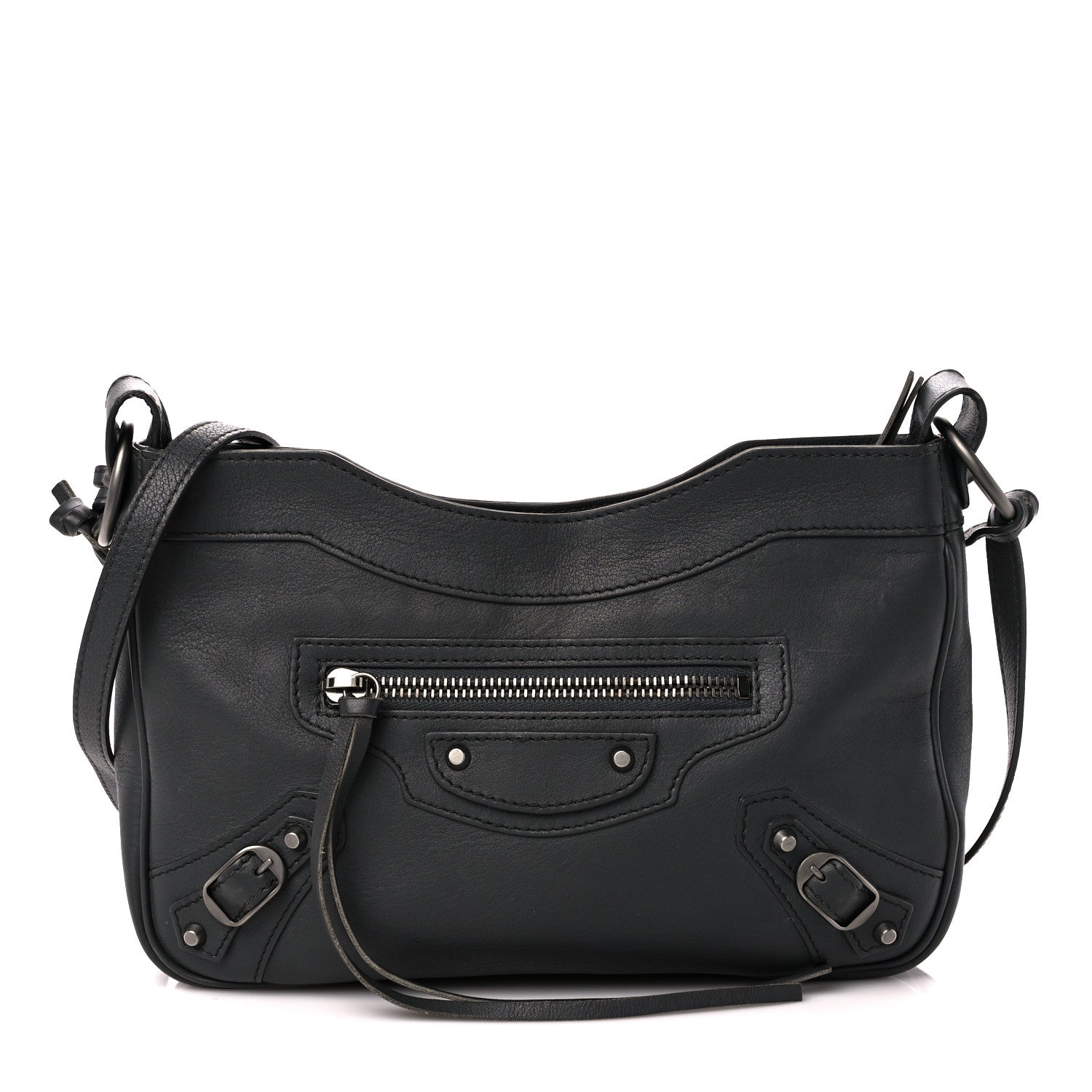 Balenciaga Veau Soyeux Classic Hardware Hip Gris Fossile 1 of 11