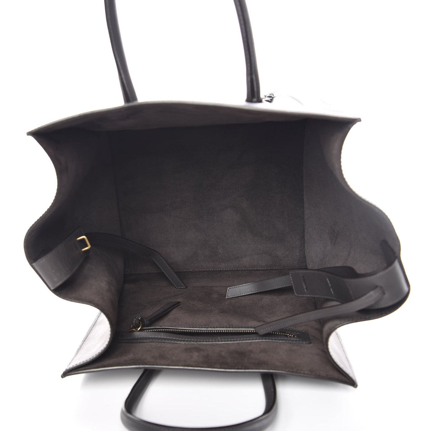 Smooth Calfskin Medium Phantom Luggage Grey
