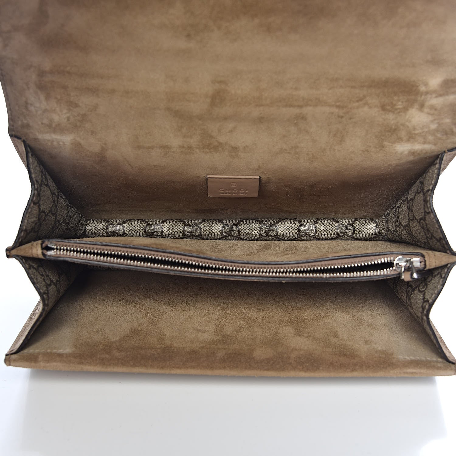 Gucci GG Supreme Monogram Small Dionysus Shoulder Bag Taupe 5 of 11