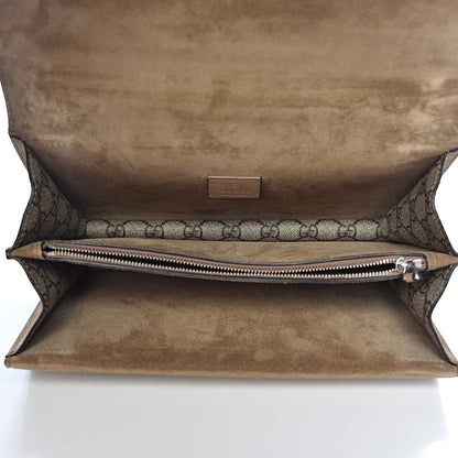 Gucci GG Supreme Monogram Small Dionysus Shoulder Bag Taupe 5 of 11