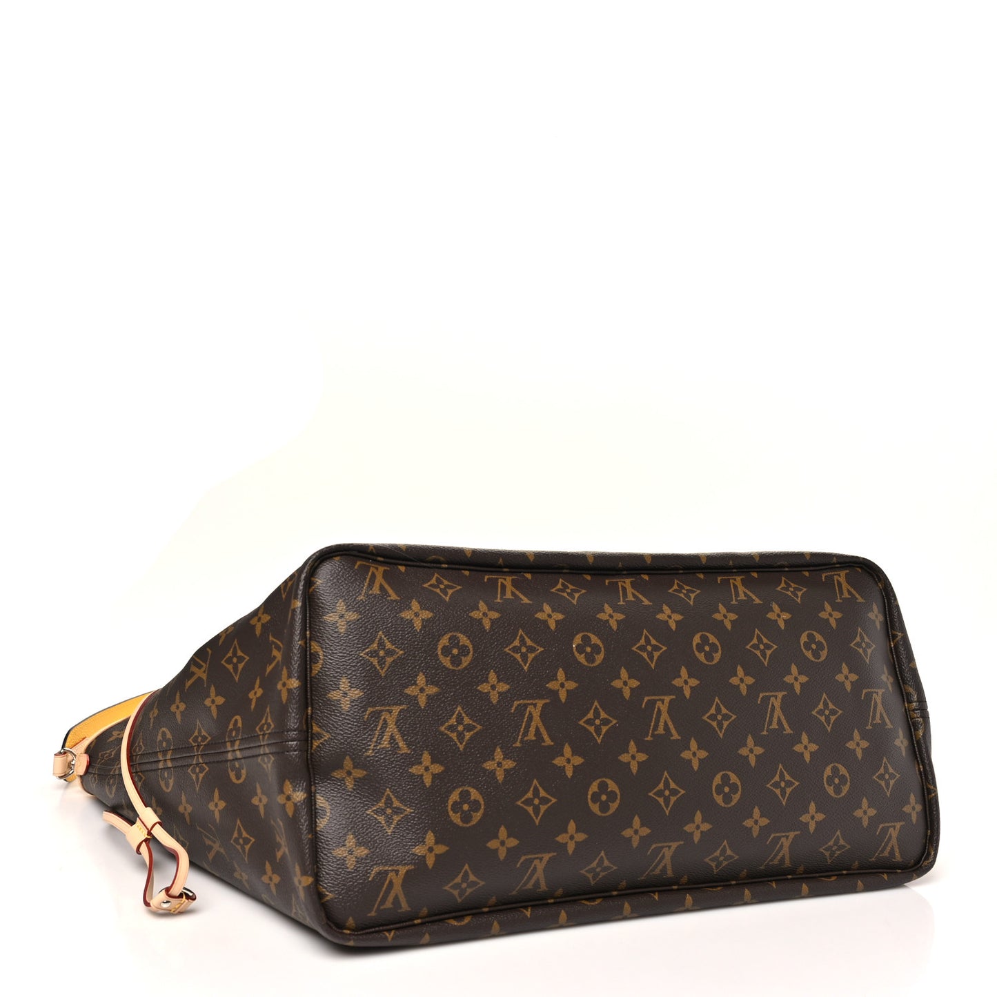 Monogram Stamped Inside Out NYC Neverfull Bandouliere GM Yellow