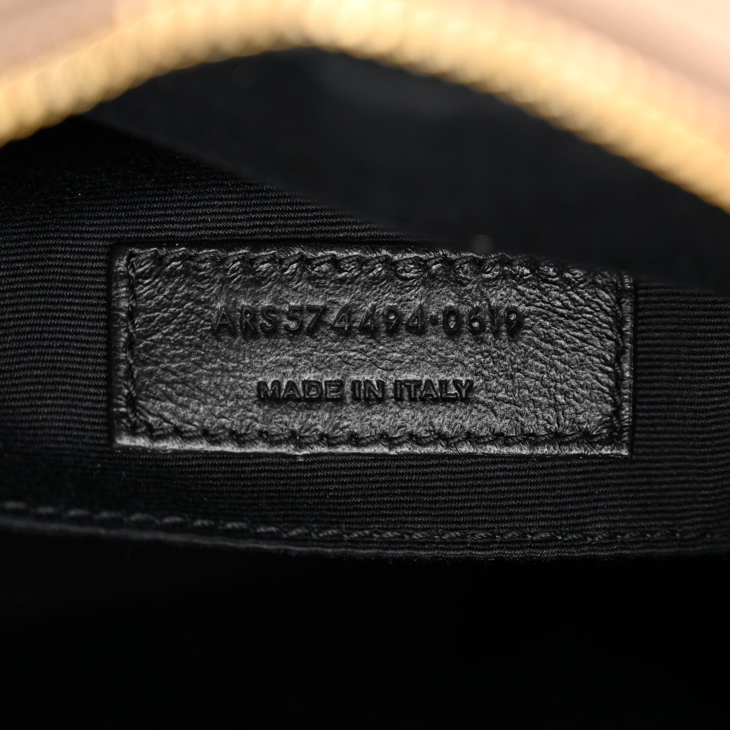 Calfskin Matelasse Monogram Lou Camera Bag Dark Beige
