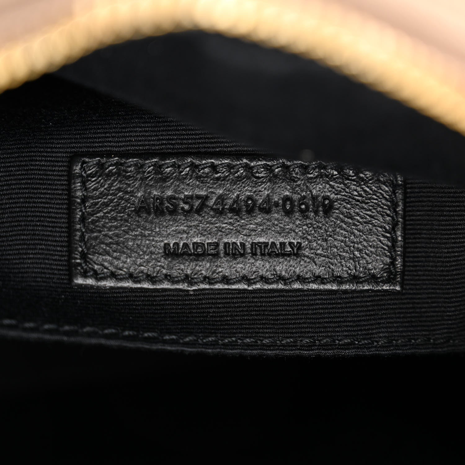 Saint Laurent Calfskin Matelasse Monogram Lou Camera Bag Dark Beige 7 of 16
