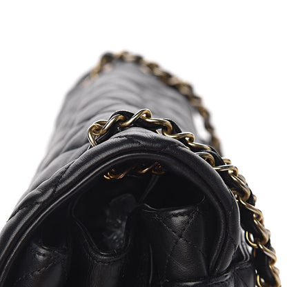 Chanel Calfskin Quilted Jumbo Soft Elegance Flap Black 13 of 16