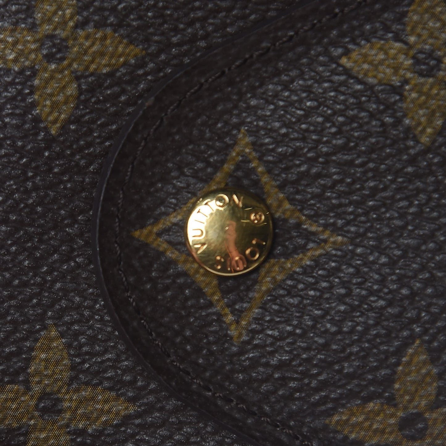 Monogram Round Key Holder GM