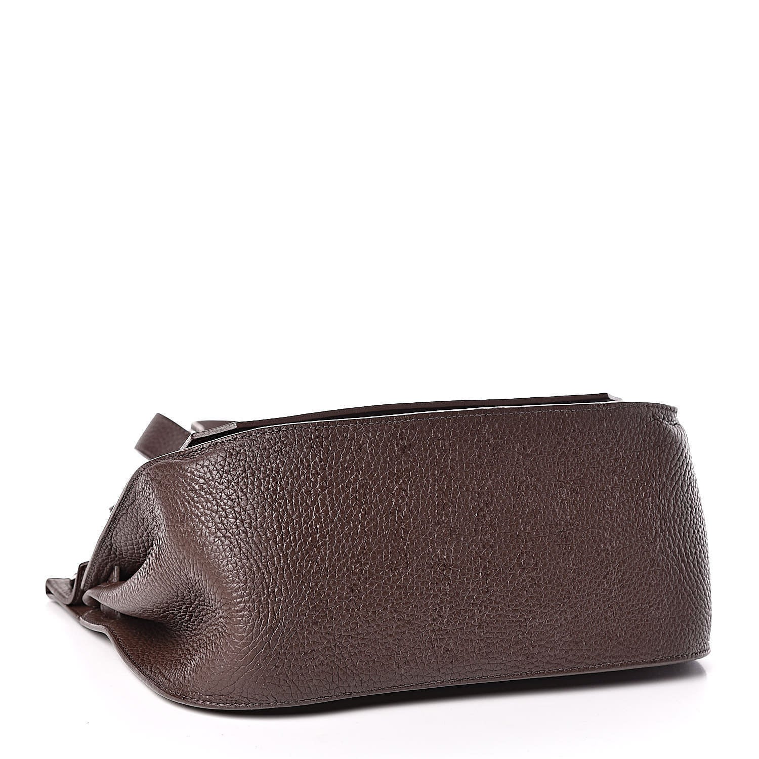 Hermes Taurillon Clemence Jypsiere 28 Chocolate 4 of 11