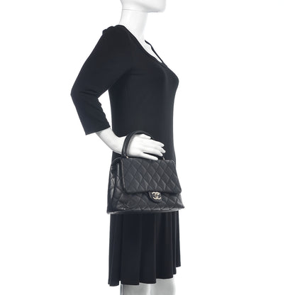 Chanel Caviar Quilted Medium Kelly Flap Bag Black 2 of 11