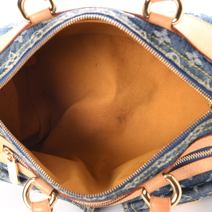 Louis Vuitton Monogram Denim Neo Speedy Blue 5 of 7