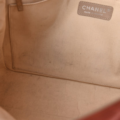 Chanel Lambskin Large Coco Rider Flap Coral 11 of 22