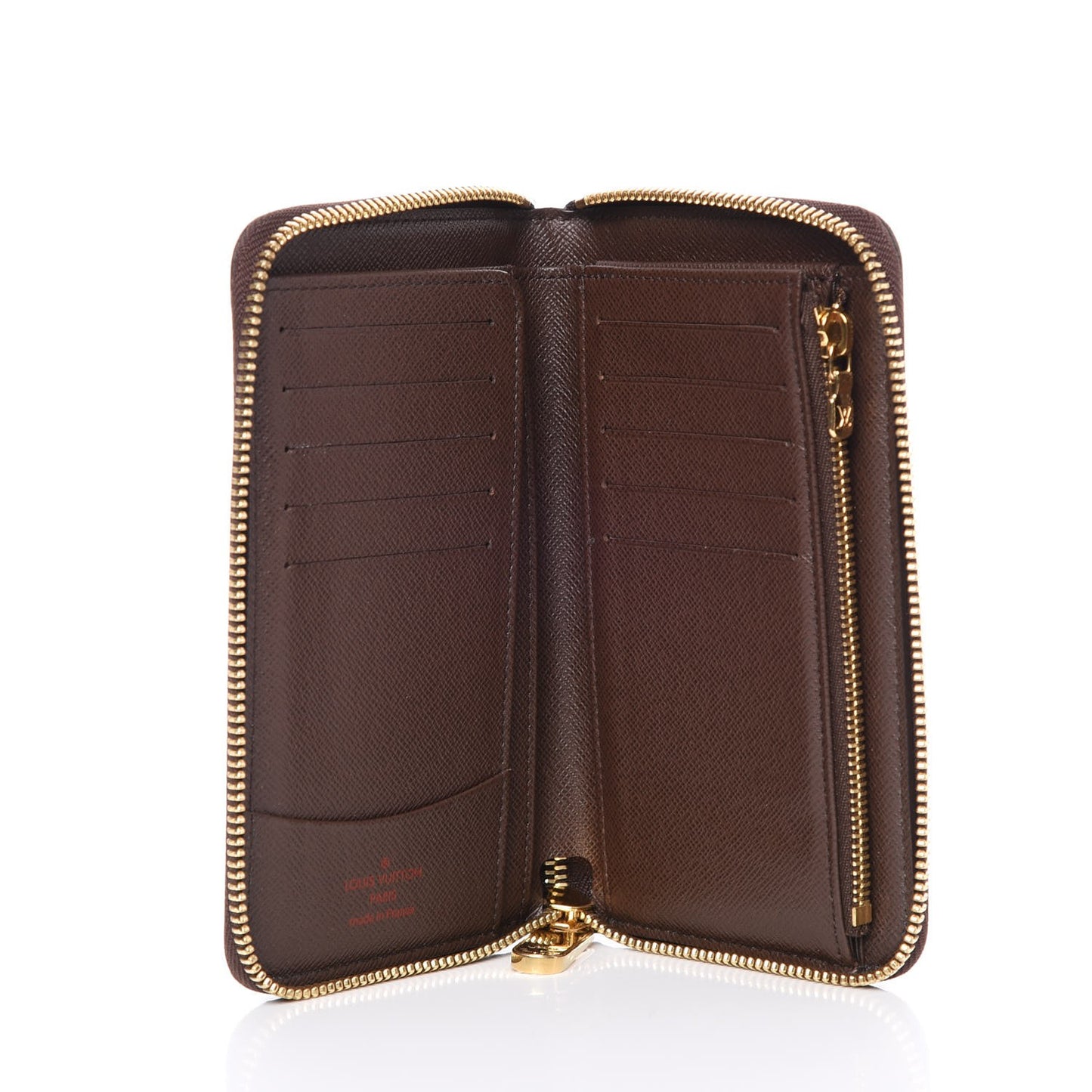 Damier Ebene Zippy Compact Wallet