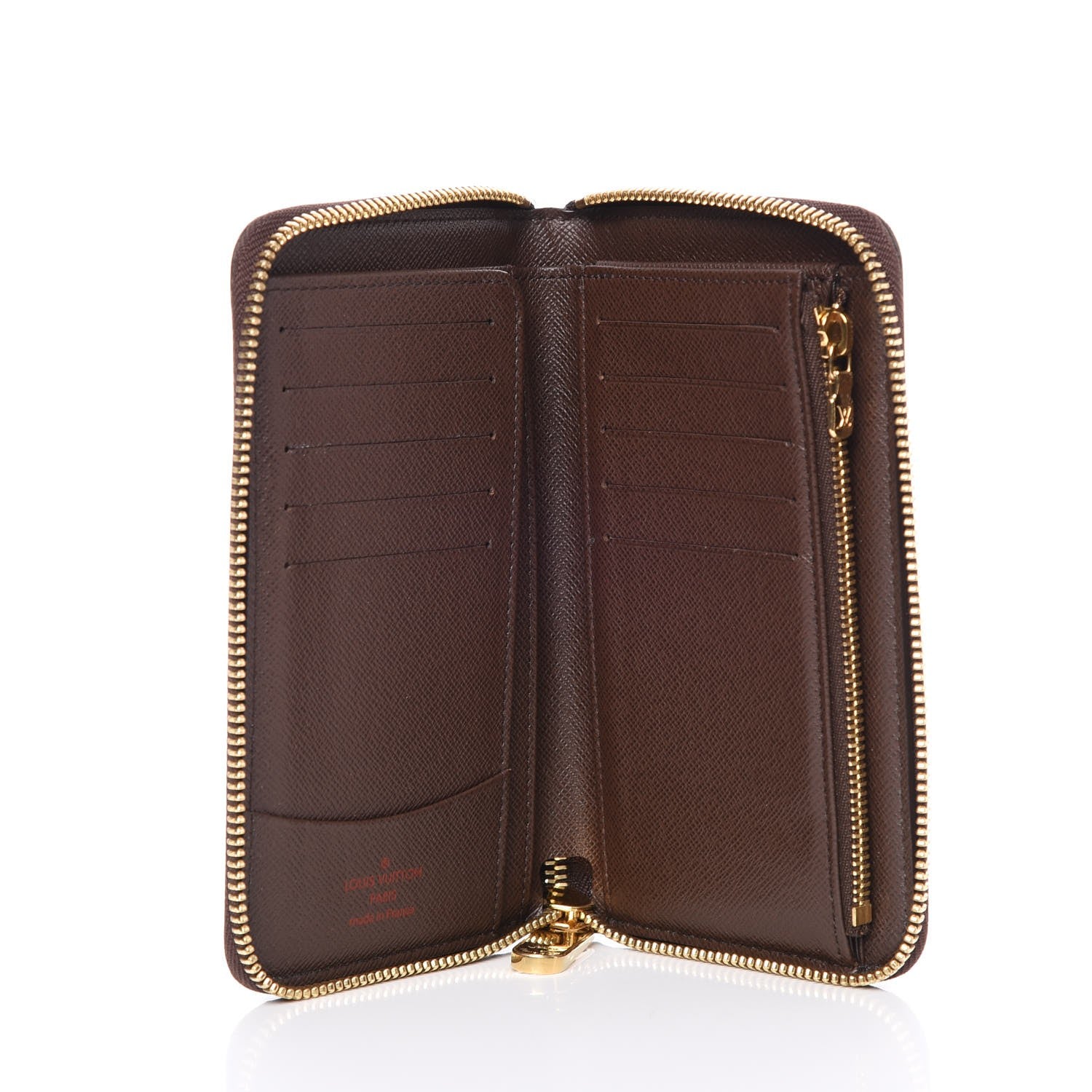 Louis Vuitton Damier Ebene Zippy Compact Wallet 5 of 7
