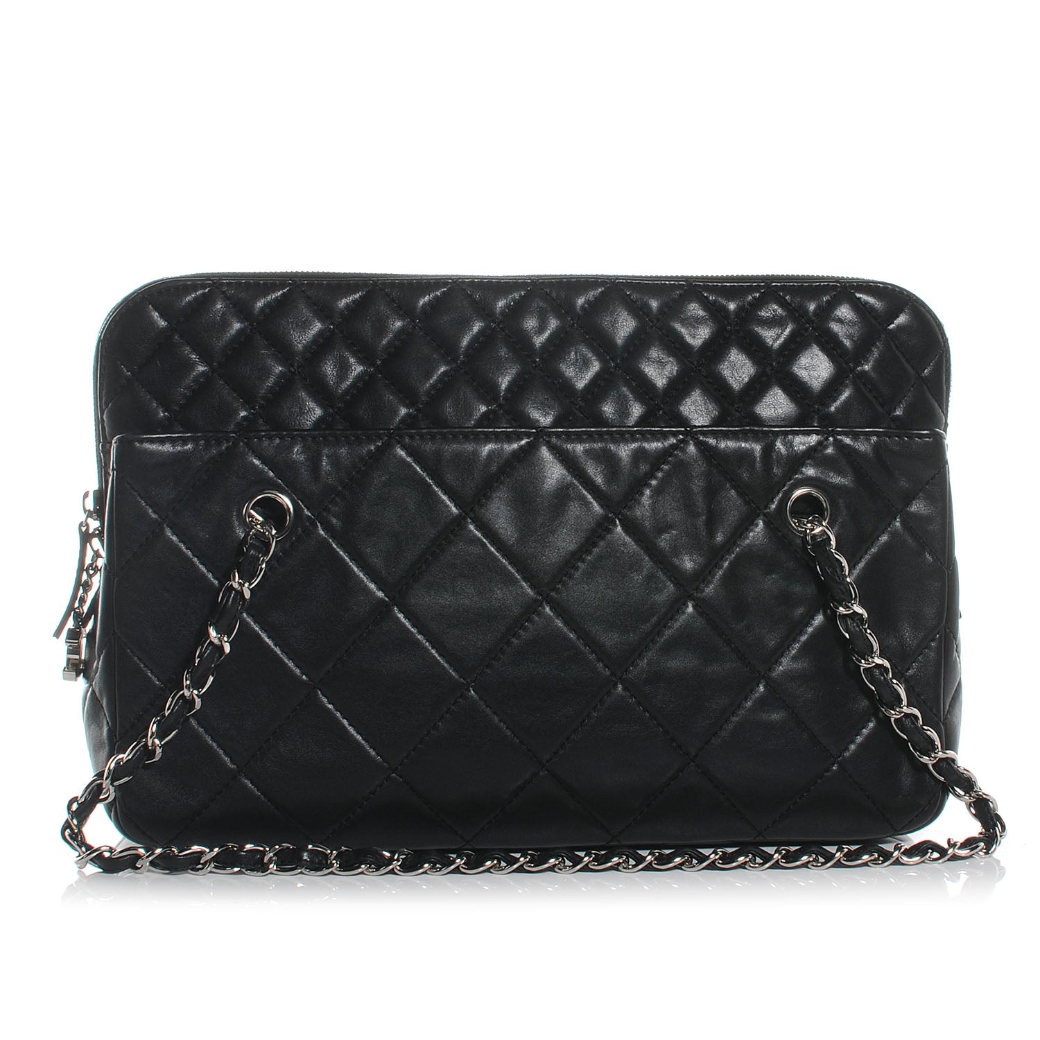 Chanel Calfskin Quilted In the Business Tote Black 1 of 7