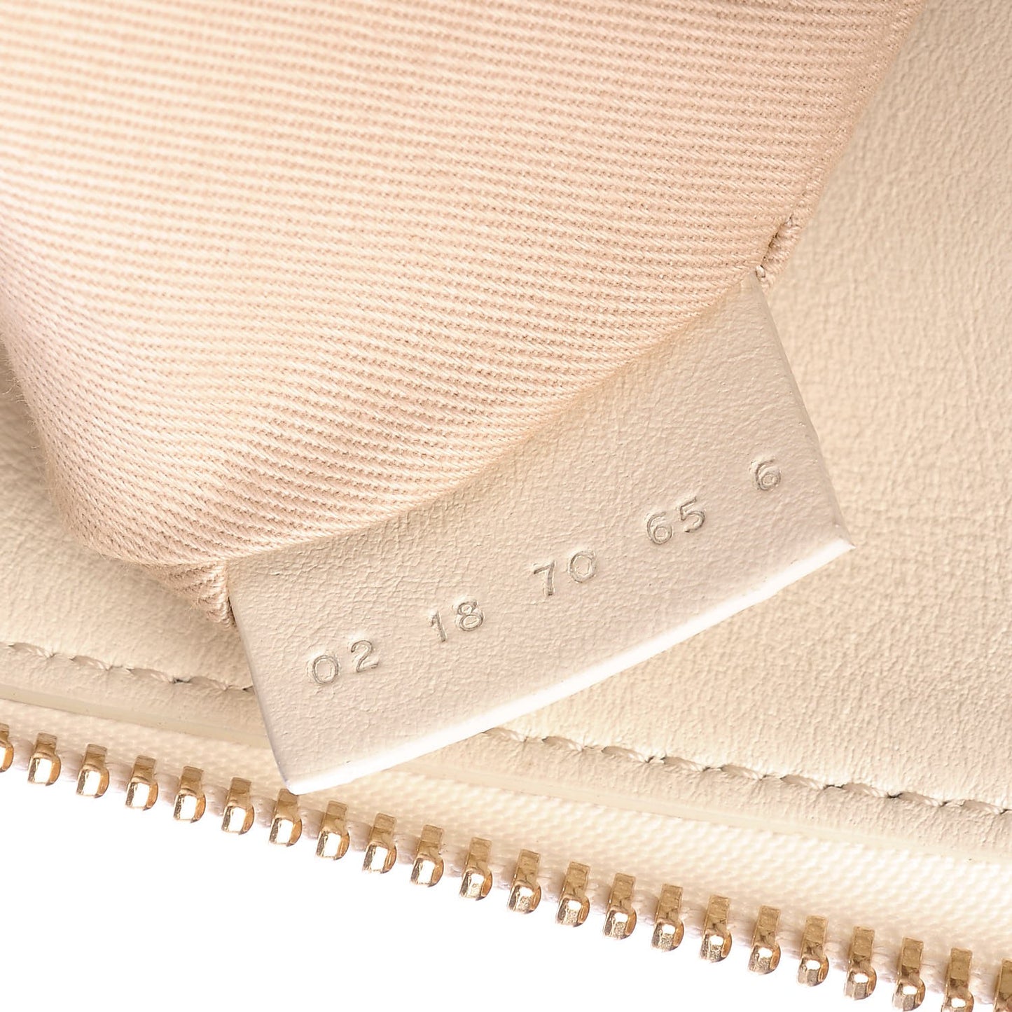 Calfskin Medium Roy Bag Natural White