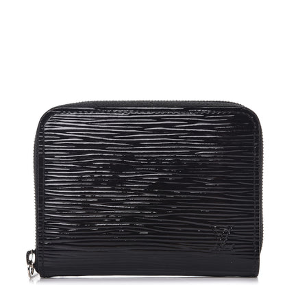 Louis Vuitton Epi Electric Zippy Coin Purse Black 1 of 8