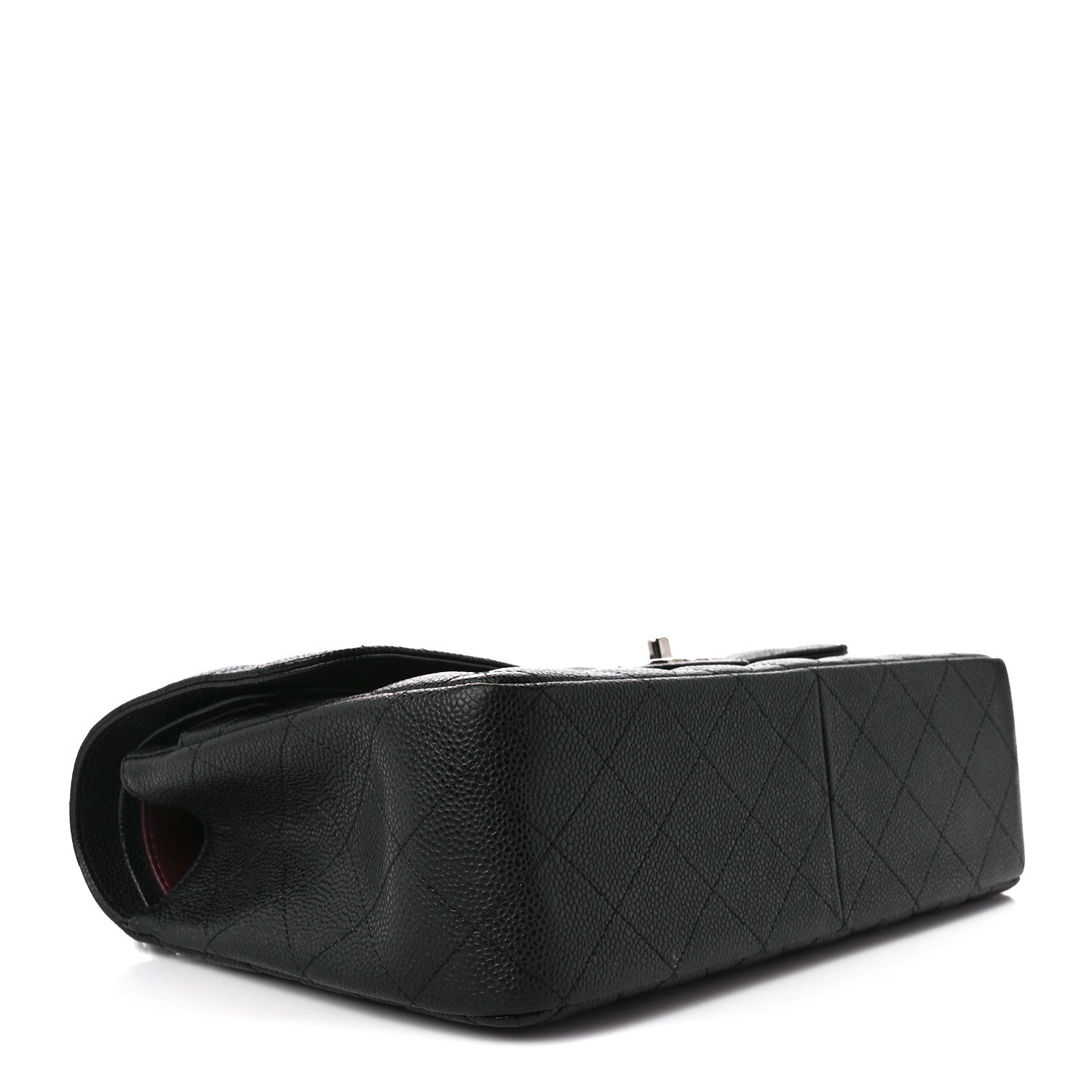 Chanel Caviar Quilted Jumbo Double Flap Black 4 of 12